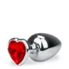 Image de Bijou anal rosebud coeur L - 7 Coloris