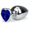 Image de Bijou anal rosebud coeur L - 7 Coloris