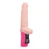 Image de Gode godemichet vibro va-et-vient avec zone intime masculine