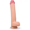 Image de Méga gode silicone liquide double couche 32,0cm
