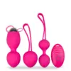 Image de Pack deux boules de geisha et un oeuf vibrant télécommandé - Vibromasseur à distance pour couple