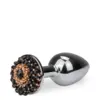 Image de Rosebud plug anal avec perles