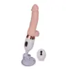 Image de Gode godemichet rotatif va-et-vient télécommandé avec ventouse Randy