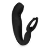Image de Vibromasseur anal Stimulateur de prostate et zone intime masculine vibrant Demon - Noir