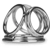 Image de Quadruple anneau en inox Bondy
