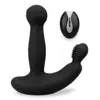 Image de Vibromasseur anal Stimulateur prostatique télécommandé Wow - Noir