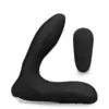 Image de Vibromasseur anal Stimulateur de prostate vibrant et gonflable - Noir
