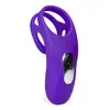 Image de Double anneau vibrant avec stimulateur de clitoris Bora