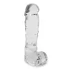 Image de Gode godemichet en verre réaliste Leo