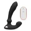 Image de Vibromasseur anal Stimulateur de prostate vibrant télécommandé 9 modes - Noir