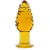 Image de Plug anal en verre Pineapple