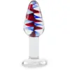 Image de Plug anal en verre Carousel