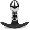 Image de Plug anal acier et silicone Smash