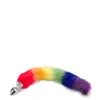 Image de Plug queue de renard fourrure vegan Pride