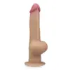 Image de Gode godemichet ventouse silicone double couche à poignée 25,0cm