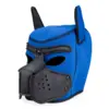 Image de Cagoule de chien en néoprène tête colorée Puppy Play Kinky