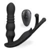 Image de Plug anal masseur de zone intime masculine vibrant et va-et-vient Ode