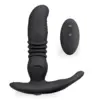 Image de Vibromasseur anal Stimulateur prostatique vibrant et va-et-vient avec masseur de zone intime masculine Paris - Noir