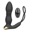 Image de Plug anal va-et-vient et vibrations avec anneaux Luck