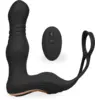 Image de Vibromasseur anal Stimulateur de prostate vibrations et va-et-vient avec anneau Trip - Noir