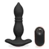 Image de Plug anal télécommandé vibrations et va-et-vient Verso