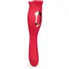 Image de Vibromasseur 2-en-1 avec bouche et langue vibrante Sweet Kiss