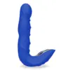 Image de Vibromasseur anal Stimulateur prostate vibrant rotatif 20 modes - Bleu foncé