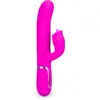 Image de Vibromasseur rabbit percuteur et langue Bomb