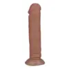 Image de Gode godemichet ventouse Real Skin 20,0cm Leon