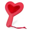 Image de Paddle coeur avec fourrure synthétique