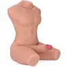 Image de Buste masturbateur homme pénis vibrant télescopique et anus Egor 7,9kg