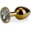 Image de Bijou anal rosebud doré taille S 50g