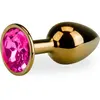 Image de Bijou anal rosebud doré taille S 50g
