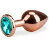 Image de Bijou anal rosebud rose gold M 88g - 6 coloris