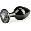 Image de Bijou anal rosebud gun metal M 88g - 6 coloris
