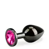 Image de Bijou anal rosebud gun metal M 88g - 6 coloris