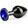 Image de Bijou anal rosebud gun metal M 88g - 6 coloris