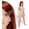 Image de Poupée gonflable haute qualité rousse yeux bleus Joana