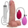 Image de Gode godemichet ventouse gonflable et éjaculateur Teddy