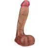 Image de Gode godemichet ventouse ultra réaliste en silicone Lino