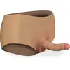 Image de Culotte faux pénis courbé en silicone 14,0cm Rufus
