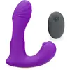 Image de Vibromasseur anal Stimulateur prostatique vibrant et flapping Noxis - Violet
