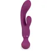 Image de Sextoy 2-en-1 vibromasseur rabbit et wand Fusion