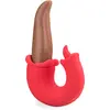 Image de Vibromasseur rabbit rotatif et langue Tongue Twister