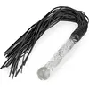 Image de Martinet en similicuir et manche en verre Clear Intentions