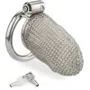 Image de Cage à pénis en cotte de maille - modèle long
