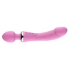 Image de Dildo Wand DOUBLE HEAD 22 x 3.5 cm Rose