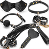 Image de Kit BDSM 7 Pièces CAÏMAN Noir