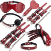 Image de Kit BDSM 7 Pièces CAÏMAN Rouge
