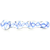 Image de Gode en verre SCREW BEADS 17 x 3.5cm